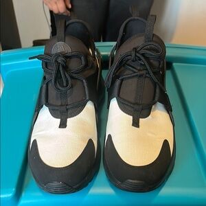 Stylish Black and White Sneakers